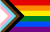 LGBTQIA+ Pride Progress Flag