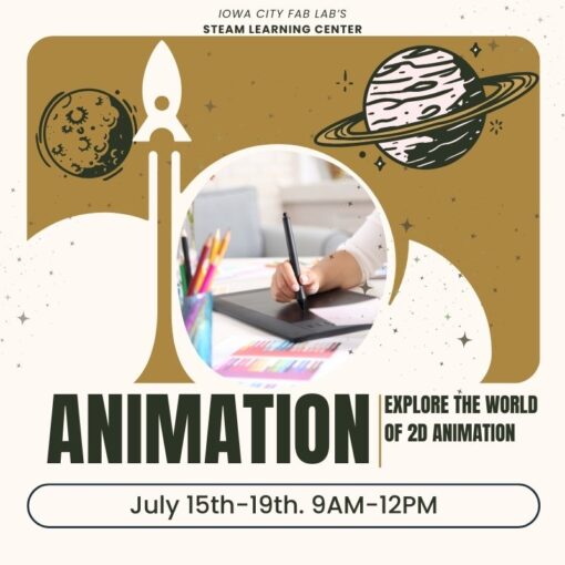 Animation Morning July 15th - 19th